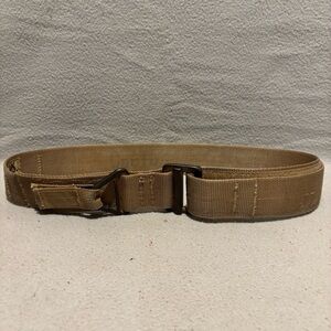 Spec-Ops Brand Military Tactical Khaki Riggers Belt 432-943-4888 Made in USA
